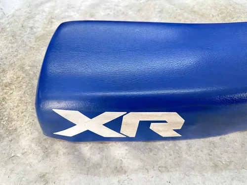 OEM 85 1985 HONDA XR250R XR200R XR 200 250 COMPLETE BLUE SEAT & COVER ASSY