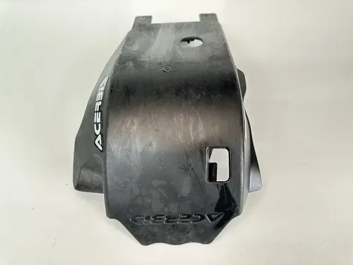 USED 04-09 HONDA CRF250R / 04-17 CRF250X ACERBIS BLACK FRAME SKID PLATE GUARD