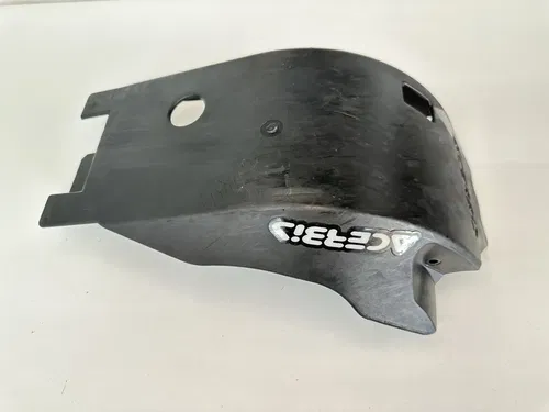 USED 04-09 HONDA CRF250R / 04-17 CRF250X ACERBIS BLACK FRAME SKID PLATE GUARD