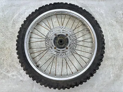 #2 90 91 HONDA CR125R CR250R CR500R CR 125 250 500 21" FRONT WHEEL RIM & HUB