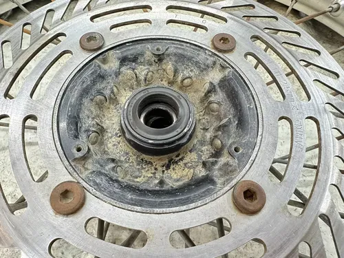 #2 90 91 HONDA CR125R CR250R CR500R CR 125 250 500 21" FRONT WHEEL RIM & HUB