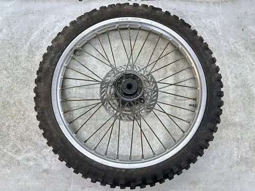#2 90 91 HONDA CR125R CR250R CR500R CR 125 250 500 21" FRONT WHEEL RIM & HUB