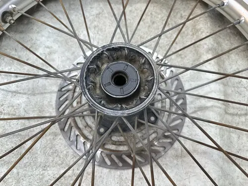 #2 90 91 HONDA CR125R CR250R CR500R CR 125 250 500 21" FRONT WHEEL RIM & HUB