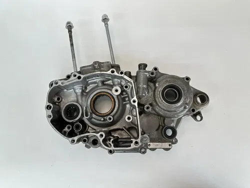 OEM 2008 08 HONDA CRF250R CRF 250R LEFT SIDE ENGINE MOTOR CASE CRANKCASE
