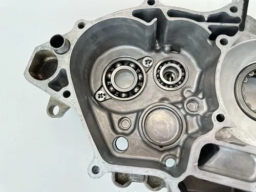 OEM 2008 08 HONDA CRF250R CRF 250R LEFT SIDE ENGINE MOTOR CASE CRANKCASE