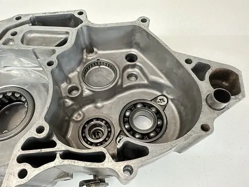 OEM 2008 08 HONDA CRF250R CRF 250R LEFT SIDE ENGINE MOTOR CASE CRANKCASE