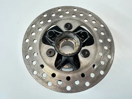 USED OEM 87 1987 HONDA TRX250X TRX 250X FOURTRAX FRONT WHEEL RIM HUB & ROTOR