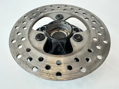 USED OEM 87 1987 HONDA TRX250X TRX 250X FOURTRAX FRONT WHEEL RIM HUB & ROTOR