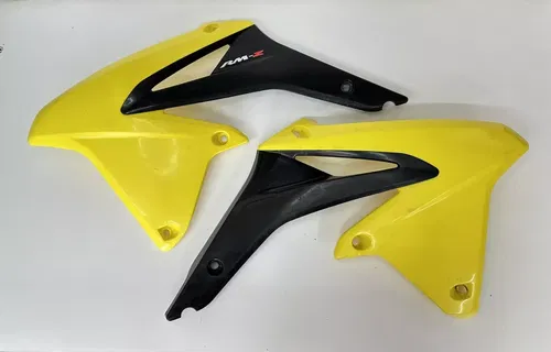 OEM 08-17 SUZUKI RMZ450 RMZ 450 STOCK LEFT & RIGHT RADIATOR PLASTIC SHROUDS