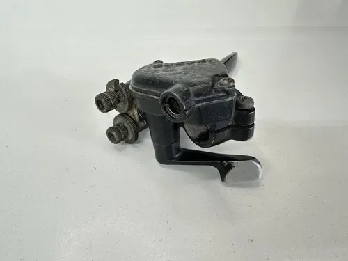 USED OEM 91-01 SUZUKI LT80 LT 80 QUADSPORT THUMB THROTTLE & FRONT BRAKE ASSY