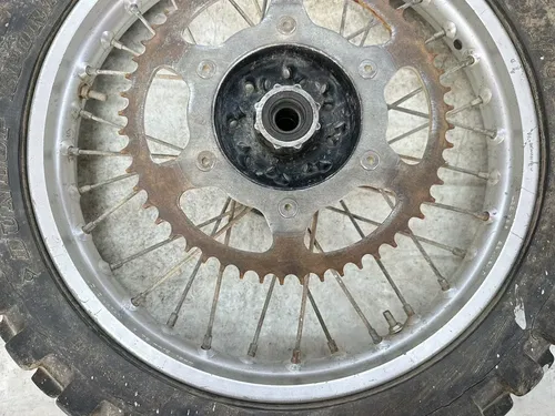 #3 OEM 90 1990 91 1991 HONDA CR125R CR125 CR 125 REAR 18" WHEEL RIM & HUB ASSY