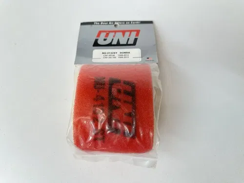 NEW 88-13 HONDA XR 80 100 CRF80F CRF100F UNI AIR FILTER CLEANER NU-4132ST