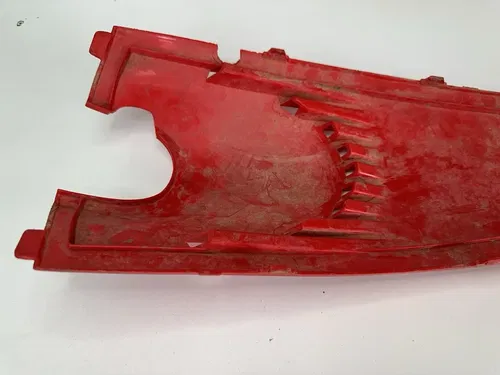 USED OEM 97-02 POLARIS 500 SCRAMBLER RED FRONT FENDER HOOD CENTER GRILL