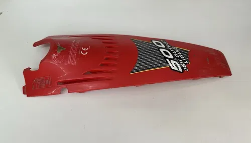 USED OEM 97-02 POLARIS 500 SCRAMBLER RED FRONT FENDER HOOD CENTER GRILL