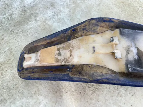 USED OEM 05 06 07 SUZUKI RMZ450 RMZ RM-Z 450 STOCK BLUE SEAT & COVER ASSEMBLY
