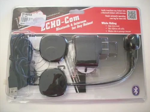 ECHO-COM ECHO COM BLUETOOTH INTERCOM MOTORCYCLE HELMET HEADSET 06-661  514033