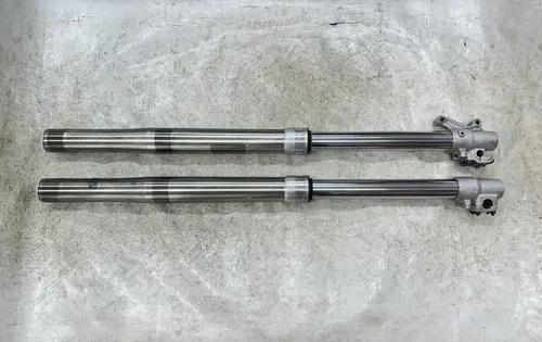 USED OEM 95 1995 YAMAHA YZ125 YZ 125 LEFT & RIGHT FRONT FORKS SUSPENSION SET