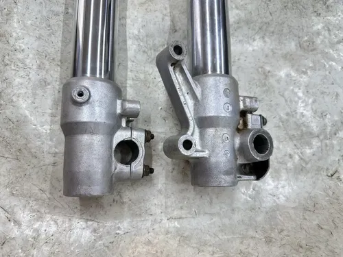 USED OEM 95 1995 YAMAHA YZ125 YZ 125 LEFT & RIGHT FRONT FORKS SUSPENSION SET