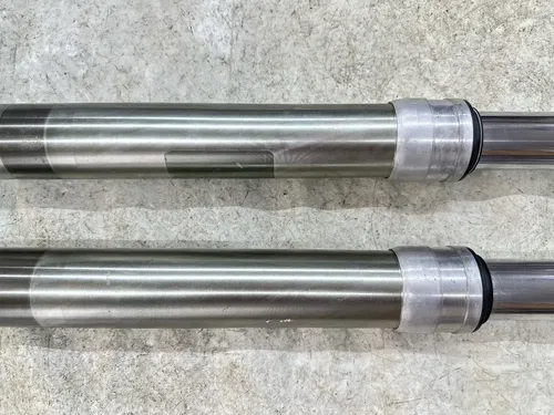 USED OEM 95 1995 YAMAHA YZ125 YZ 125 LEFT & RIGHT FRONT FORKS SUSPENSION SET