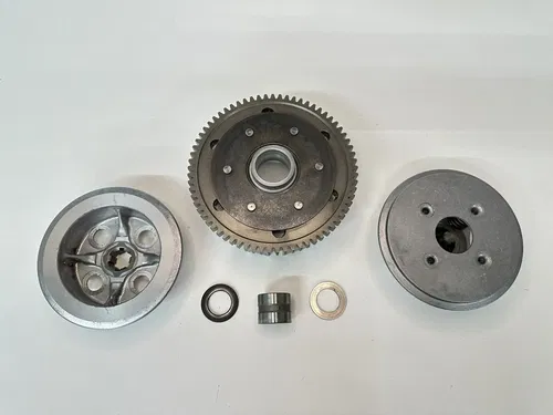 OEM 87-93 SUZUKI LT230E LT 230 QUADRUNNER PRIMARY CLUTCH BASKET W HUB & PRESSURE
