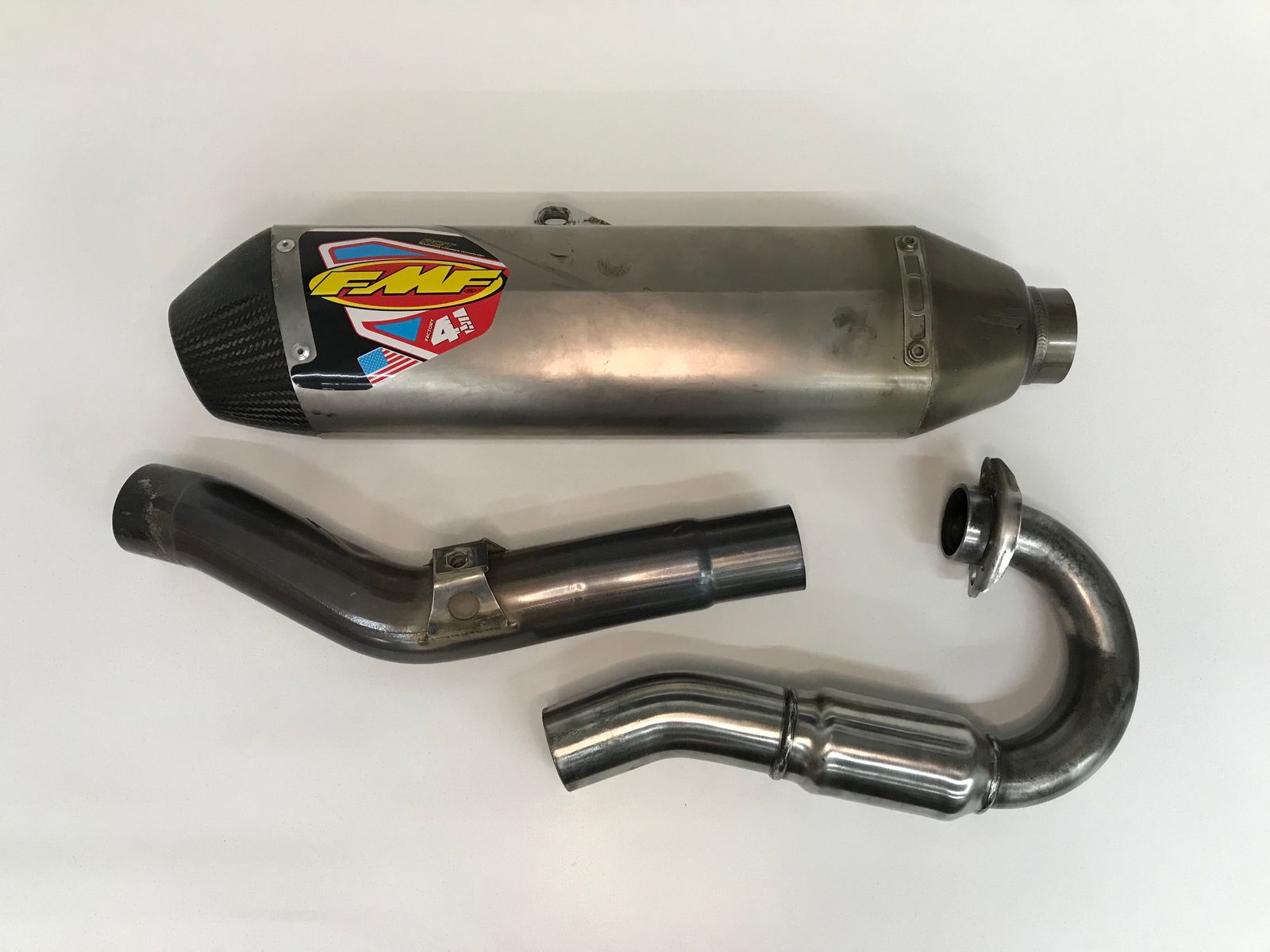09 16 Kx250f FMF Rct 4.1 Full Exhaust Pipe System