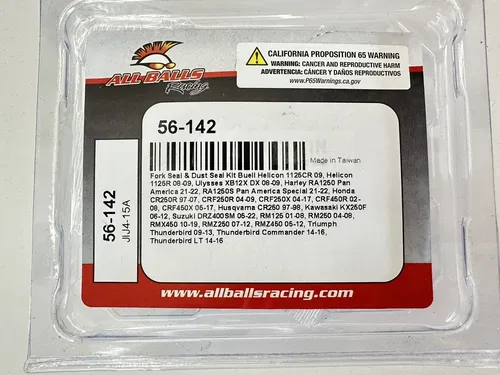 NEW HONDA CR CRF SUZUKI RM RMZ KX250F ALL BALLS FORK & DUST SEAL KIT 56-142