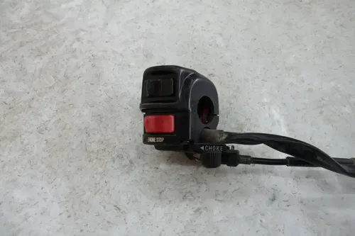 USED OEM 88-04 KAWASAKI MOJAVE 250 LEFT BAR HANDLEBAR SWITCH W CHOKE ASSY