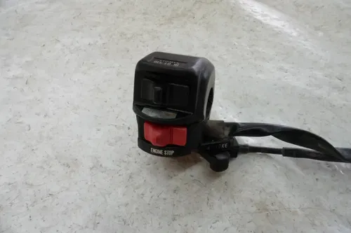 USED OEM 88-04 KAWASAKI MOJAVE 250 LEFT BAR HANDLEBAR SWITCH W CHOKE ASSY
