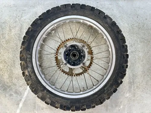 #3 OEM 90 1990 91 1991 HONDA CR125R CR125 CR 125 REAR 18" WHEEL RIM & HUB ASSY