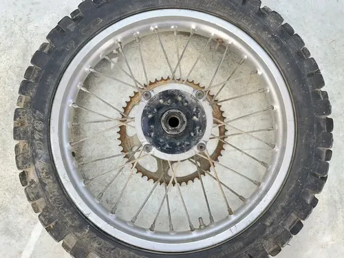 #3 OEM 90 1990 91 1991 HONDA CR125R CR125 CR 125 REAR 18" WHEEL RIM & HUB ASSY
