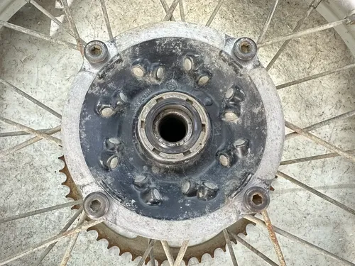 #3 OEM 90 1990 91 1991 HONDA CR125R CR125 CR 125 REAR 18" WHEEL RIM & HUB ASSY