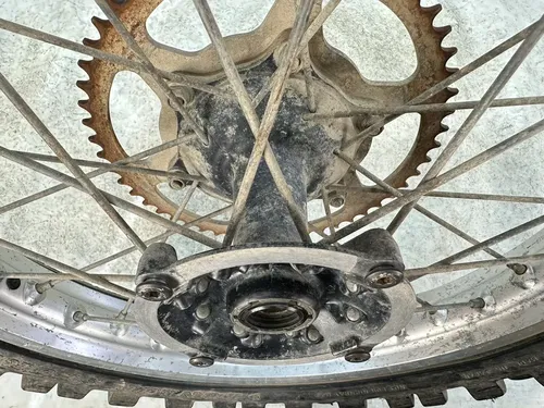 #3 OEM 90 1990 91 1991 HONDA CR125R CR125 CR 125 REAR 18" WHEEL RIM & HUB ASSY