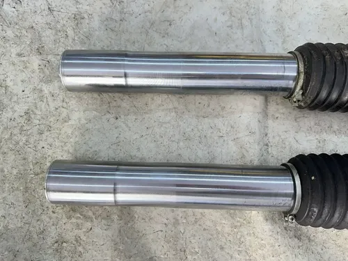 USED OEM 00 01 SUZUKI DR-Z DRZ 400 S DRZ400S LEFT & RIGHT FRONT FORK FORKS SET
