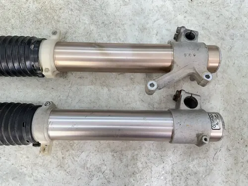 USED OEM 00 01 SUZUKI DR-Z DRZ 400 S DRZ400S LEFT & RIGHT FRONT FORK FORKS SET