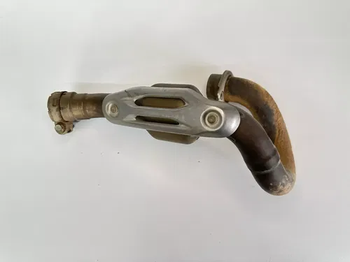 OEM 19 20 KAWASAKI KX 450 KX450 STOCK EXHAUST HEADER HEAD PIPE W HEAT SHIELD