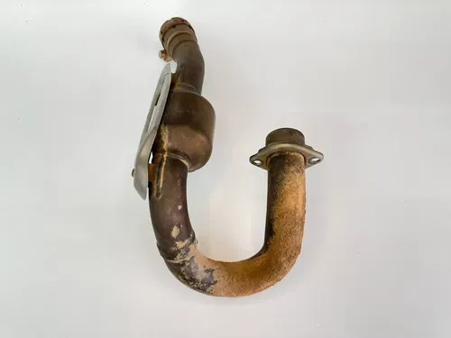 OEM 19 20 KAWASAKI KX 450 KX450 STOCK EXHAUST HEADER HEAD PIPE W HEAT SHIELD