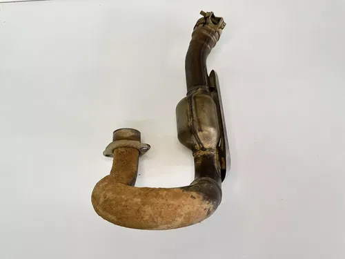 OEM 19 20 KAWASAKI KX 450 KX450 STOCK EXHAUST HEADER HEAD PIPE W HEAT SHIELD