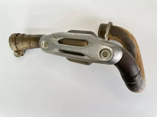 OEM 19 20 KAWASAKI KX 450 KX450 STOCK EXHAUST HEADER HEAD PIPE W HEAT SHIELD