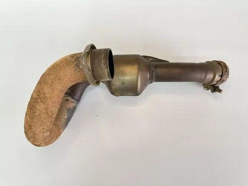OEM 19 20 KAWASAKI KX 450 KX450 STOCK EXHAUST HEADER HEAD PIPE W HEAT SHIELD