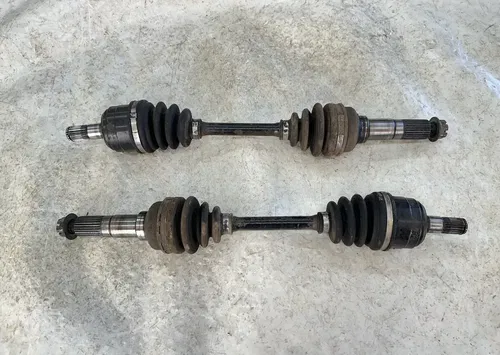 USED 97-00 YAMAHA 350 WOLVERINE 4X4 FRONT LEFT & RIGHT HALF DRIVE SHAFT SET