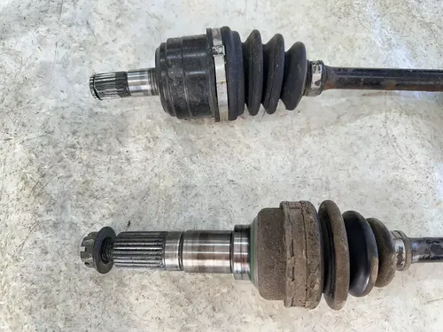 USED 97-00 YAMAHA 350 WOLVERINE 4X4 FRONT LEFT & RIGHT HALF DRIVE SHAFT SET