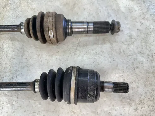 USED 97-00 YAMAHA 350 WOLVERINE 4X4 FRONT LEFT & RIGHT HALF DRIVE SHAFT SET