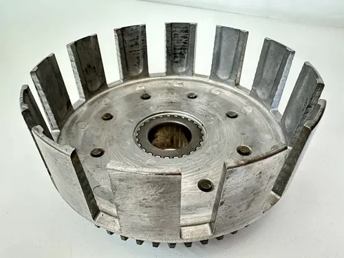 USED OEM 85 86 KAWASAKI KX250 KX 250 OUTER MAIN PRIMARY CLUTCH BASKET 13095-1139