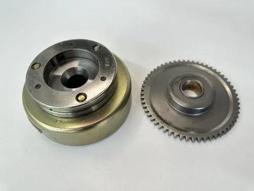06-07 POLARIS SAWTOOTH / 05-14 PHOENIX FLYWHEEL W ONE WAY STARTER CLUTCH & GEAR