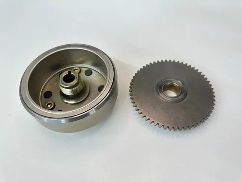 06-07 POLARIS SAWTOOTH / 05-14 PHOENIX FLYWHEEL W ONE WAY STARTER CLUTCH & GEAR