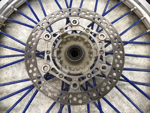 01-06 YAMAHA YZ 125 250 YZ250F YZ450F 21" FRONT WHEEL RIM HUB & BRAKE ROTOR ASSY