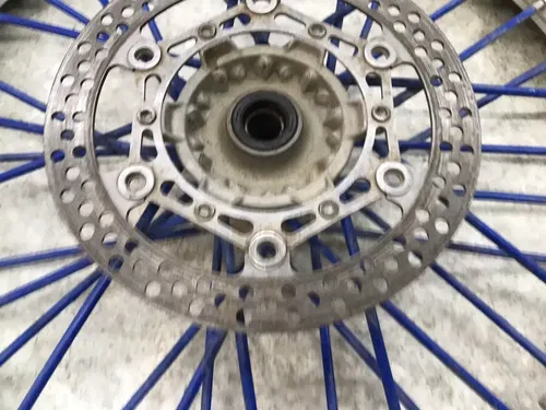 01-06 YAMAHA YZ 125 250 YZ250F YZ450F 21" FRONT WHEEL RIM HUB & BRAKE ROTOR ASSY