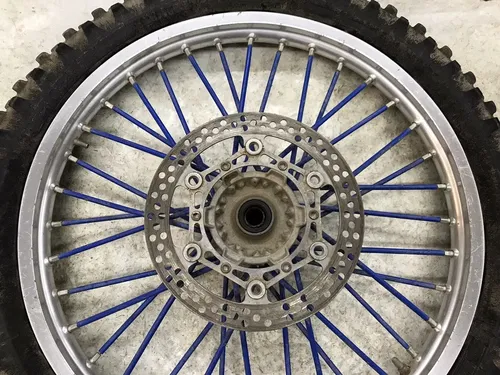 01-06 YAMAHA YZ 125 250 YZ250F YZ450F 21" FRONT WHEEL RIM HUB & BRAKE ROTOR ASSY