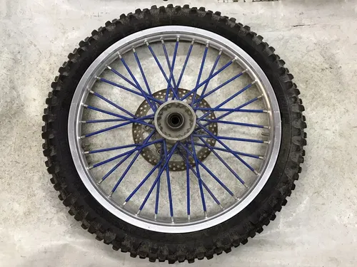 01-06 YAMAHA YZ 125 250 YZ250F YZ450F 21" FRONT WHEEL RIM HUB & BRAKE ROTOR ASSY