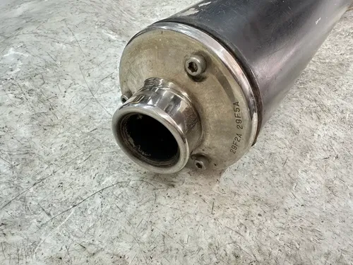 USED OEM 00-04 SUZUKI DR-Z DRZ 400 S DRZ400S STOCK EXHAUST PIPE MUFFLER SLIP ON